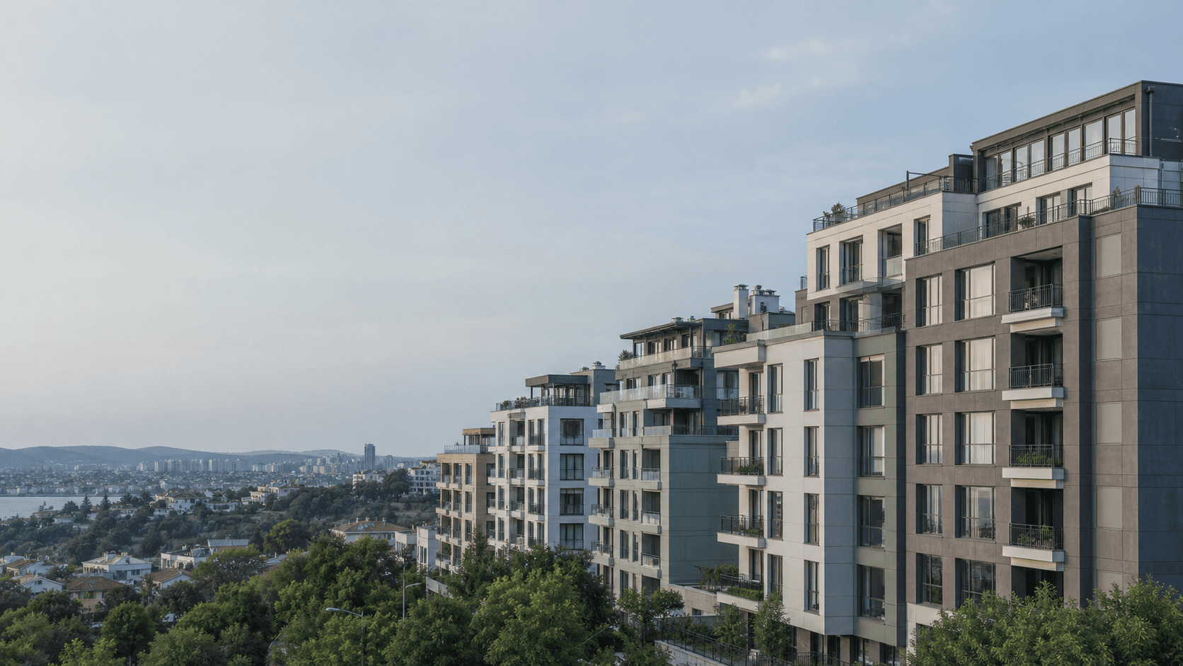 İstanbul'da yenilenmiş konut yapıları